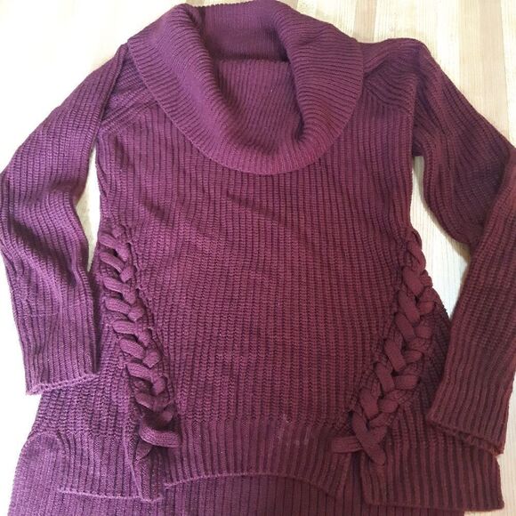 No Boundaries size M (7-9) Burgundy Sweaters - Picture 11 of 12